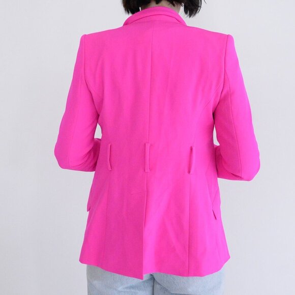 Generation Love New York Goldie Magenta Pink Single Button Blazer S - Picture 3 of 12